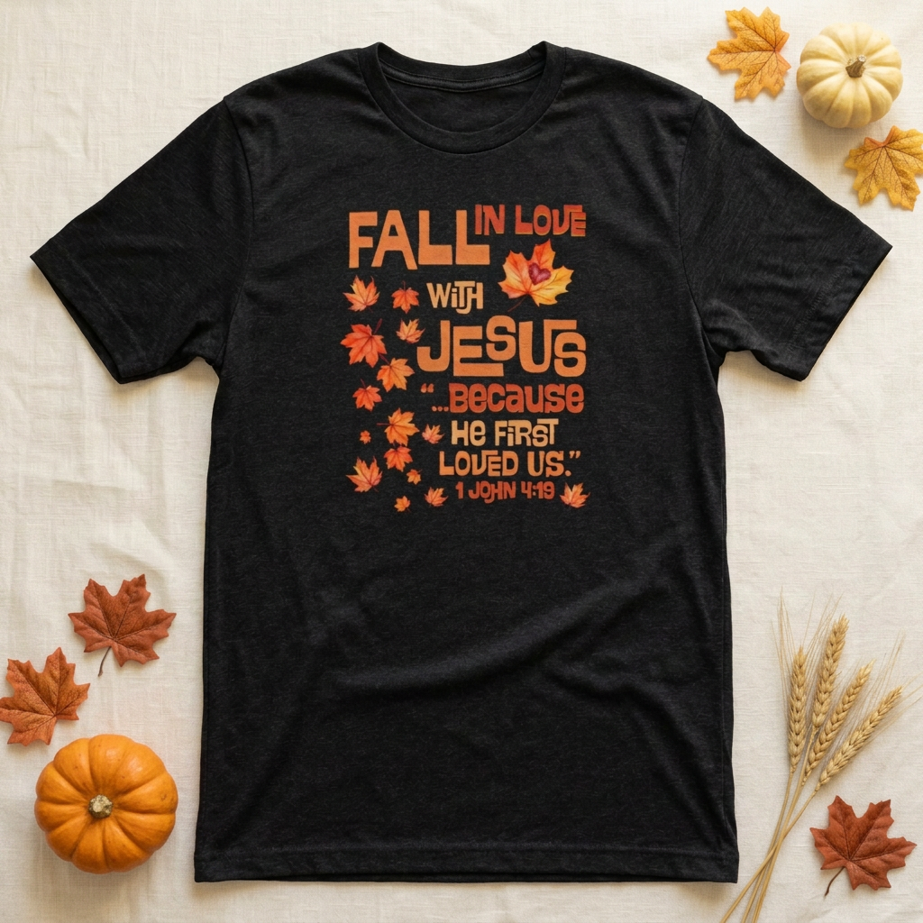 Fall in Love with Jesus T-Shirt