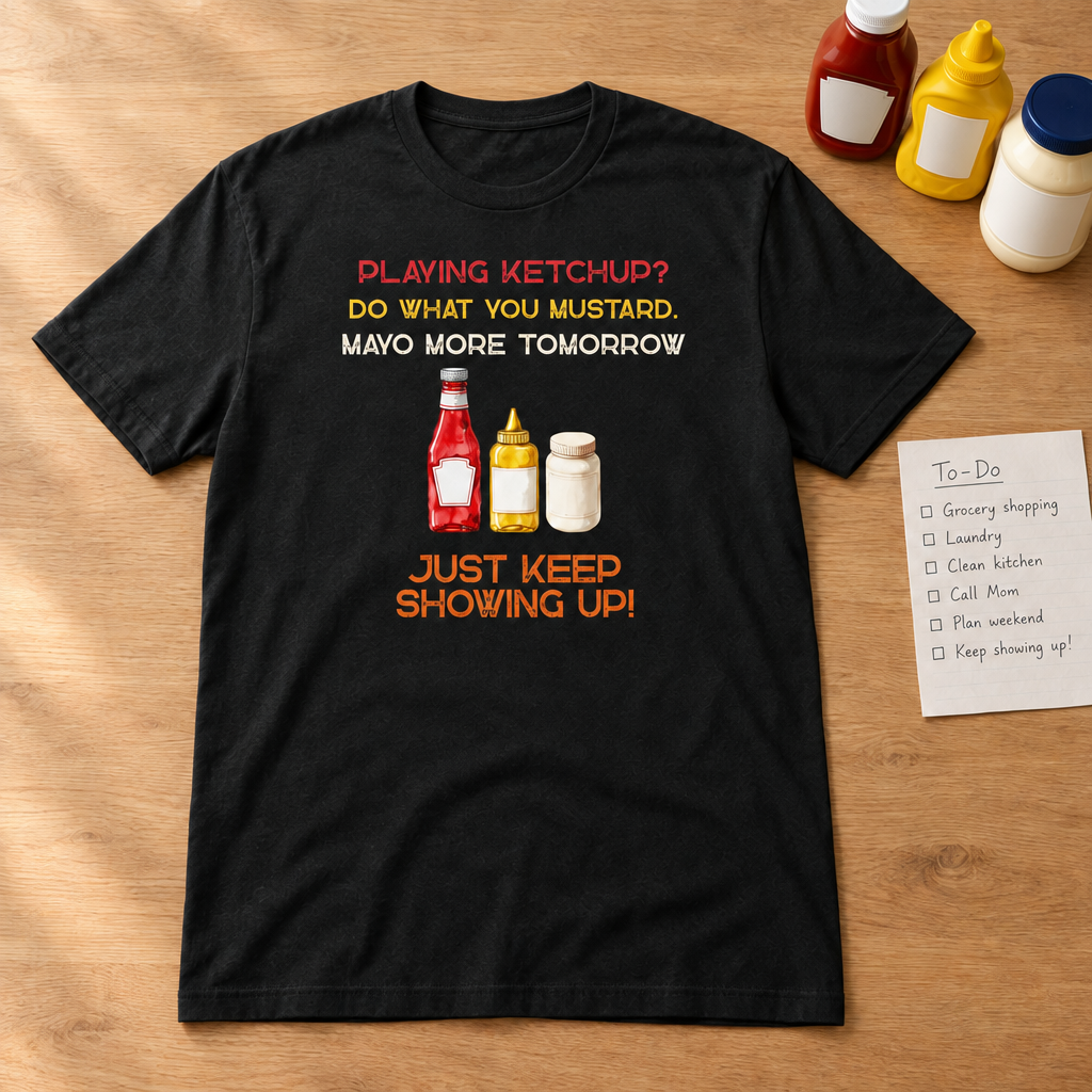 Just Keep Showing Up T-Shirt