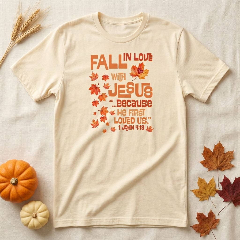 Fall in Love with Jesus T-Shirt