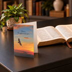 Pastor Appreciation Greeting Card with Eagle