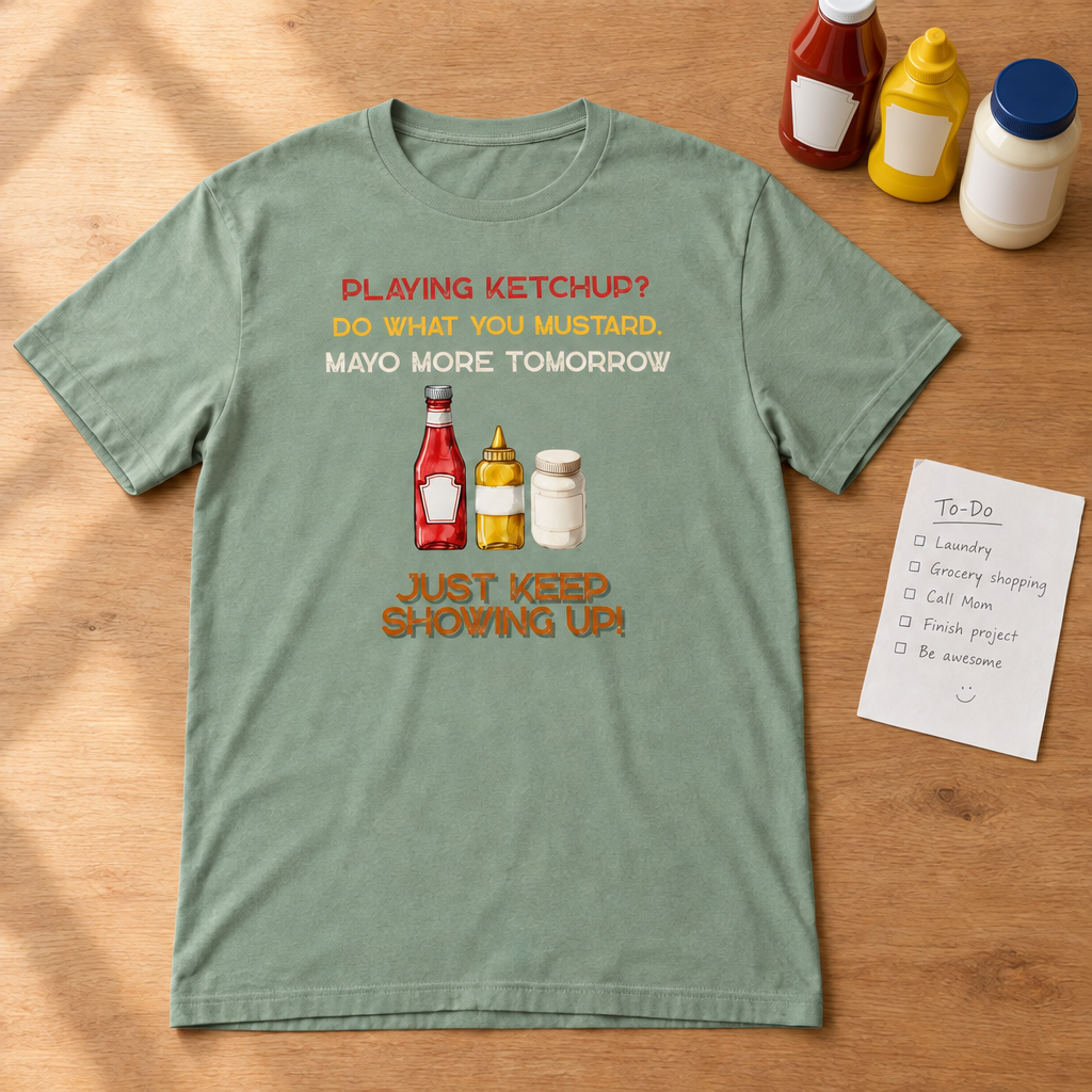 Just Keep Showing Up T-Shirt